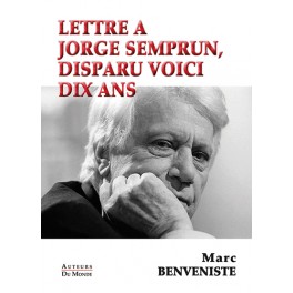 LETTRE À JORGE SEMPRUN LETTRE À JORGE SEMPRUN